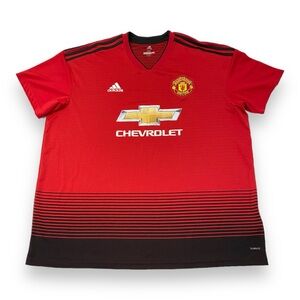 Adidas Manchester United 2018/2019 Home Jersey Size 2XL (READ)